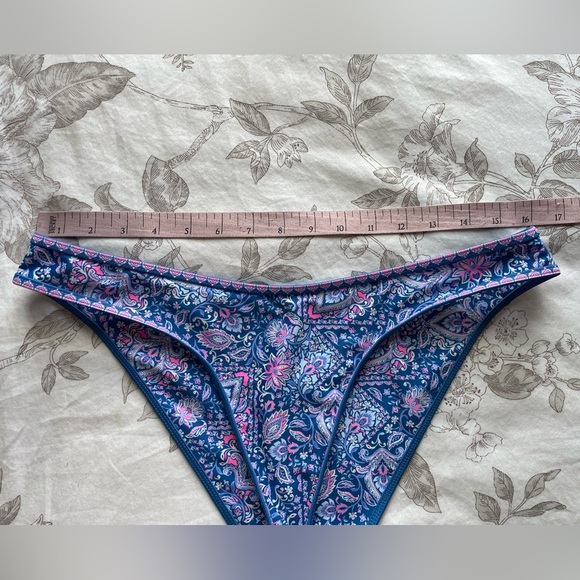 Kulanis Kinis Lilac Moon Ditsy Underwire Top Full Coverage Bottoms Medium Beach - Picture 4 of 12